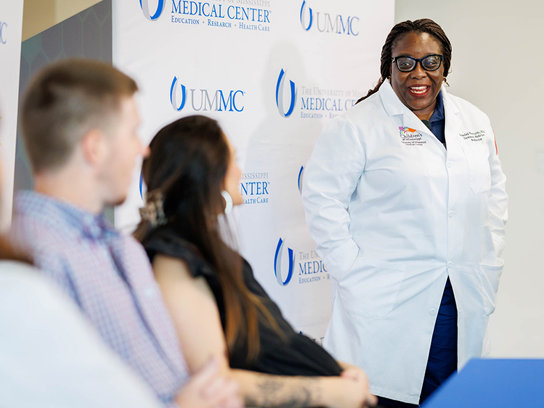 Dr. Mobolaji Famuyide, chief of the Division of Newborn Medicine at UMMC, said the Meyers quintuplets are doing well for babies born at 27 weeks.